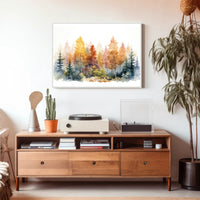 Autumn Forest Serenity Poster