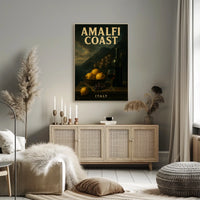 Amalfi Coast Italy Poster Wall Art Decor 18x24 Print