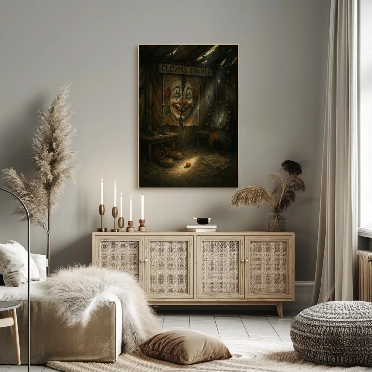 ClownS Corner Poster