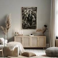 Jim Thorpe Athletic Legend Poster