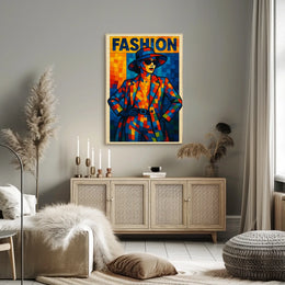 Vibrant Fashion Mosaic Poster