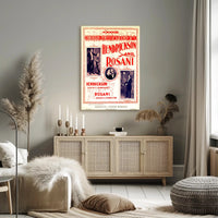 Vintage Vaudeville Performers Poster - Cultural or Heritage Poster