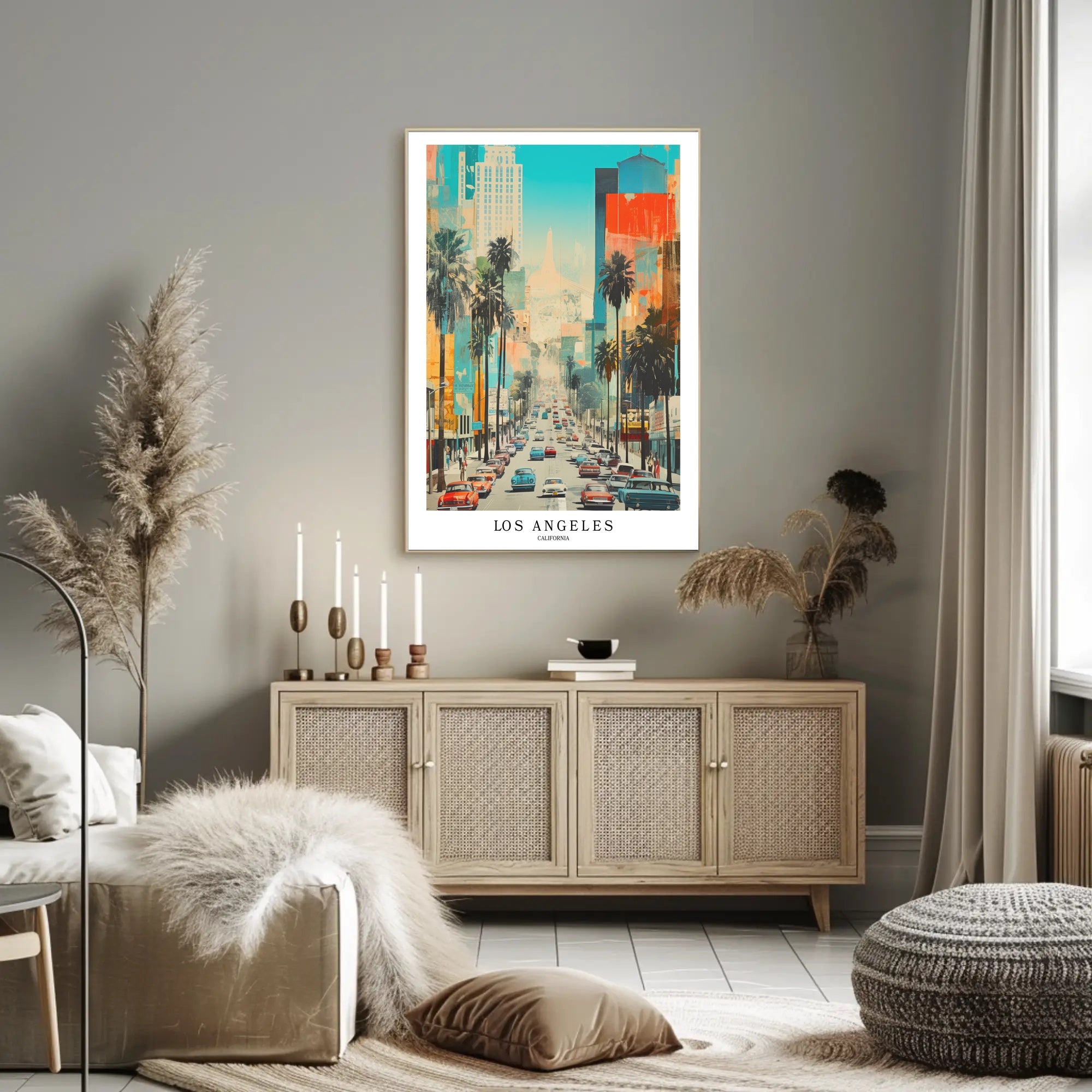Los Angeles Vibes Poster PosterGoat