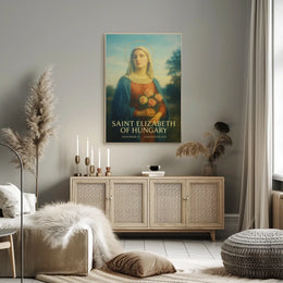 Saint Elizabeth Of Hungary Poster
