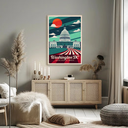 Washington DC Travel Poster