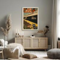 New Boat Train Adventure Poster PosterGoat