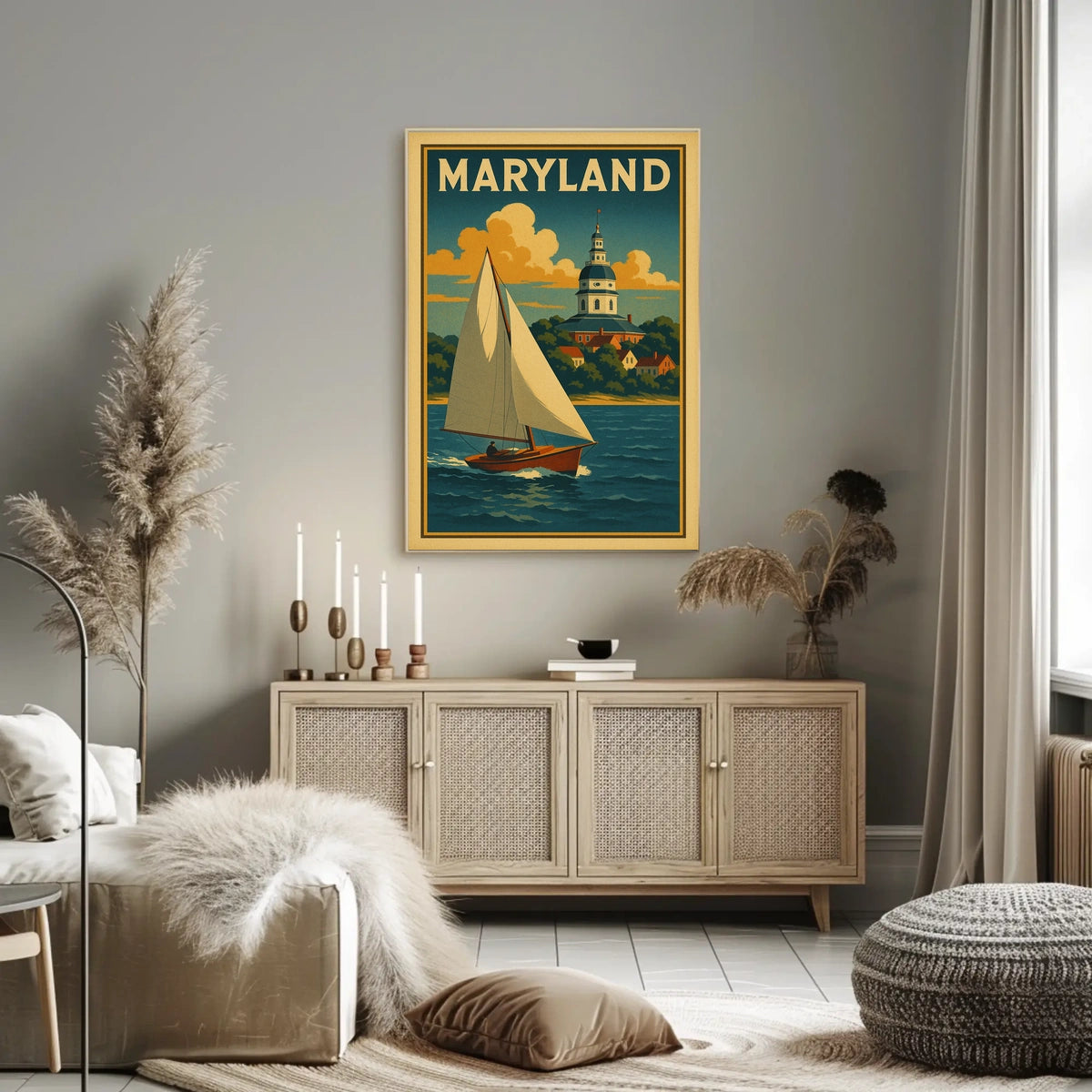 Maryland Scenic Poster