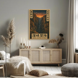 Deep Canyon Adventure Poster