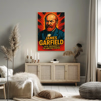 James Garfield 20th President Poster Vintage 18x24 Edition