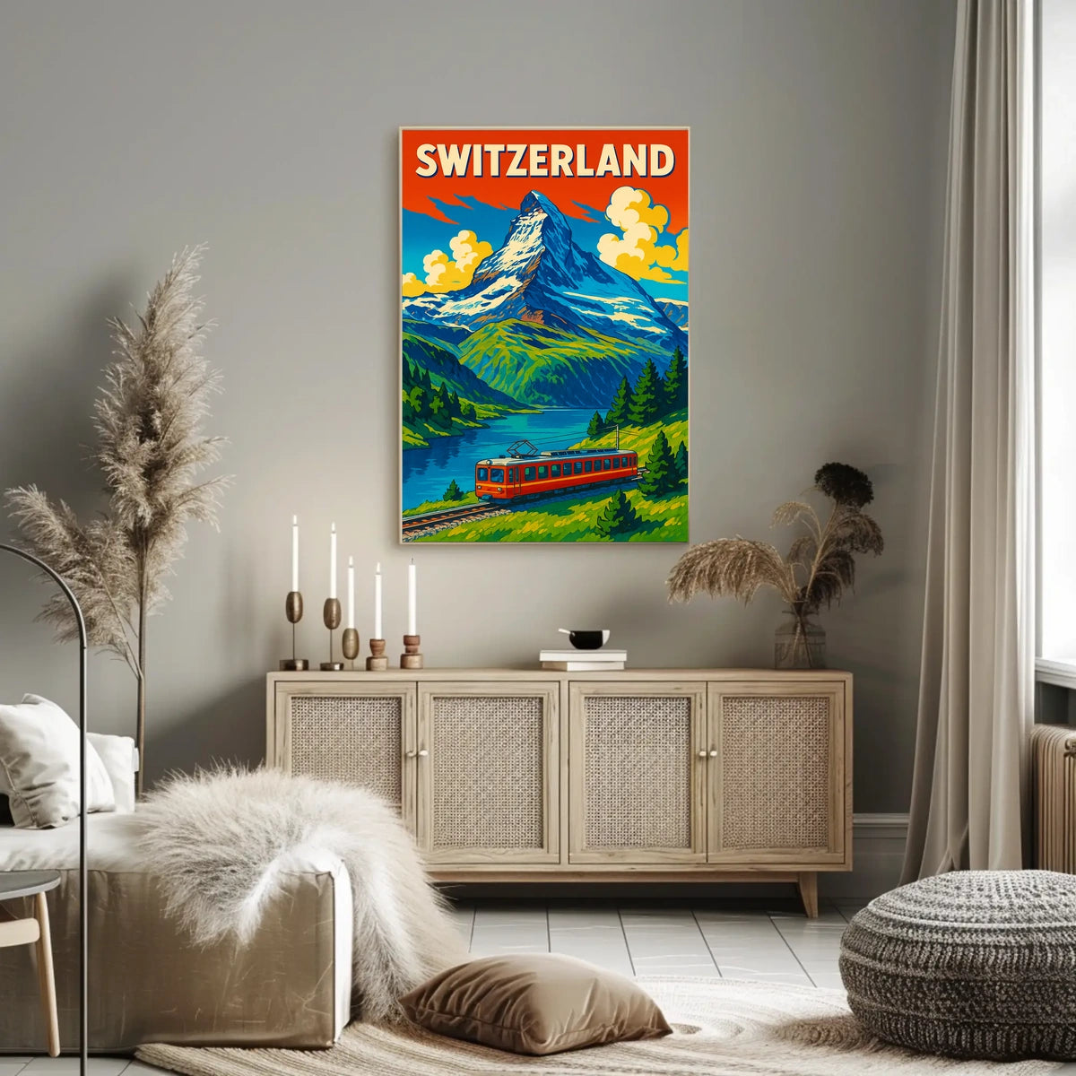 Switzerland Travel Poster