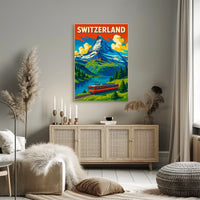 Switzerland Travel Poster