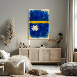 Abstract Flag Art Poster