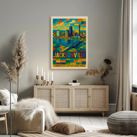 Jacksonville Largest U.S. City by Land Area Poster