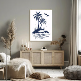 Vibrant Urban Landscape Art Poster