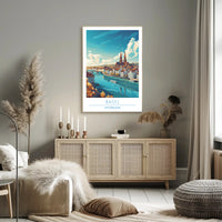 Basel Cityscape Poster