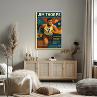 Jim Thorpe Legendary Champion Poster