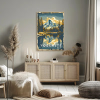 Yosemite Poster Art Poster