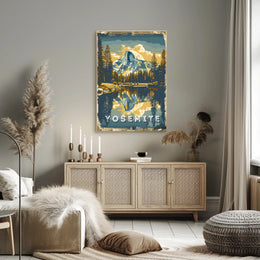 Yosemite Poster Art Poster
