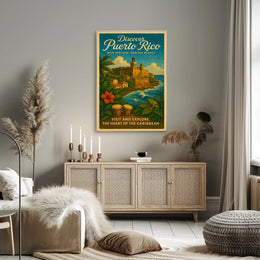 Discover Puerto Rico Wall Art Print PosterGoat
