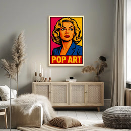 Pop Art Portrait Poster