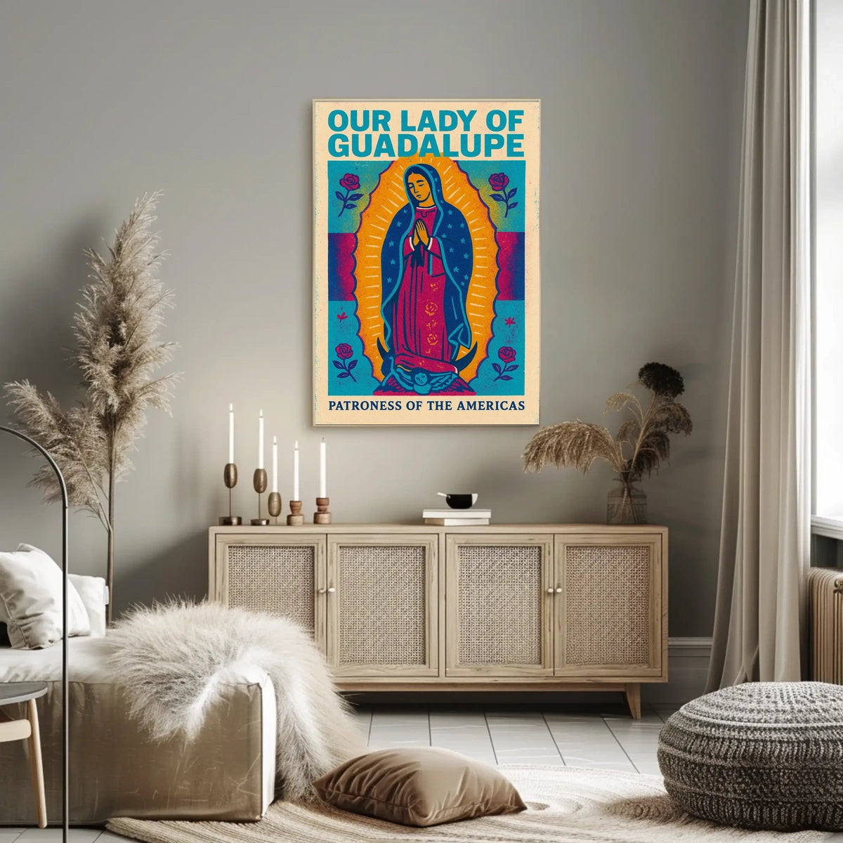 Our Lady Of Guadalupe Patroness Of The Poster
