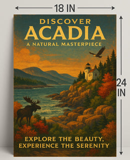 Discover Acadia Natural Masterpiece Poster PosterGoat