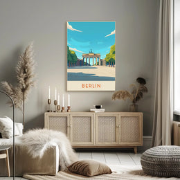 Scenic View of Berlin Poster