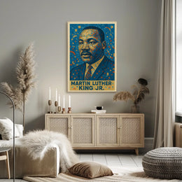 Martin Luther King Jr. Mosaic Poster