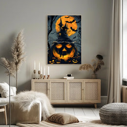 Haunted Halloween Night Poster