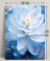 Serenity In Blue Poster