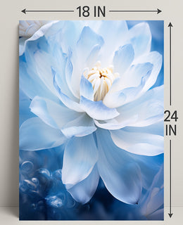 Serenity In Blue Poster