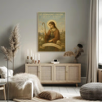 St. Germaine Cousin A Beacon of Humility Poster