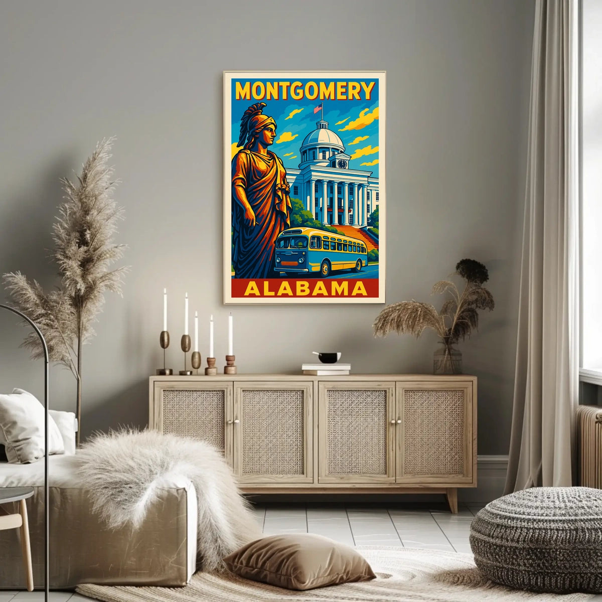 Montgomery, Alabama Poster
