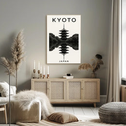 Kyoto Reflection Poster
