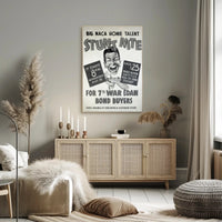 Stunt Nite for War Bond Buyers Poster PosterGoat