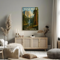 Yosemite National Park California Poster
