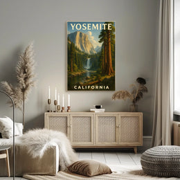Yosemite National Park California Poster