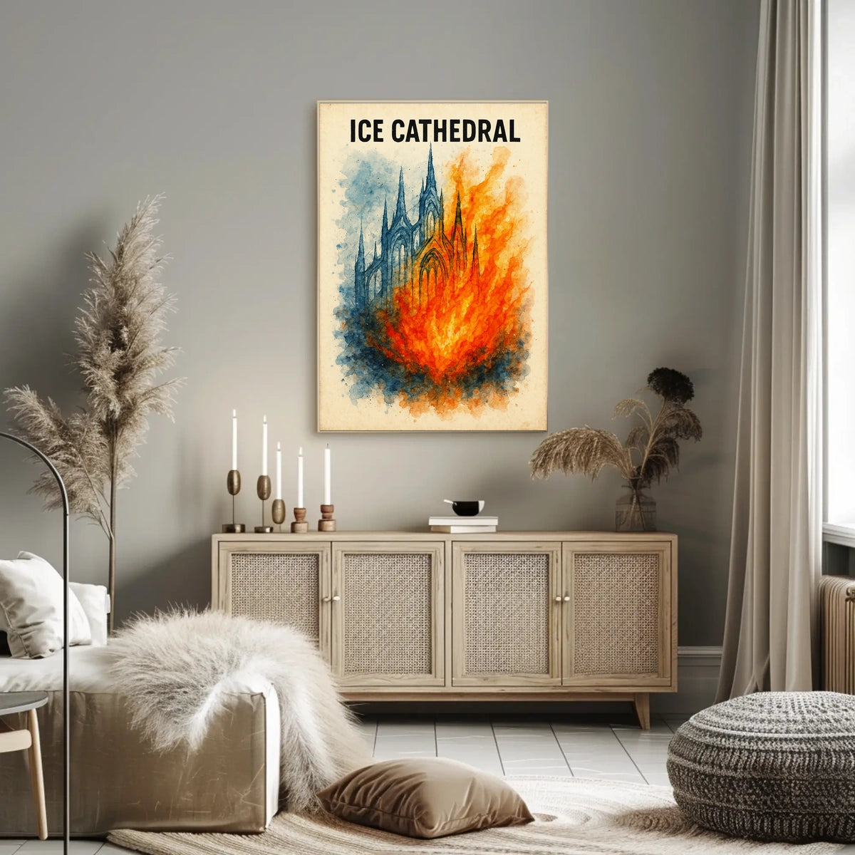 Ice Cathedral Poster