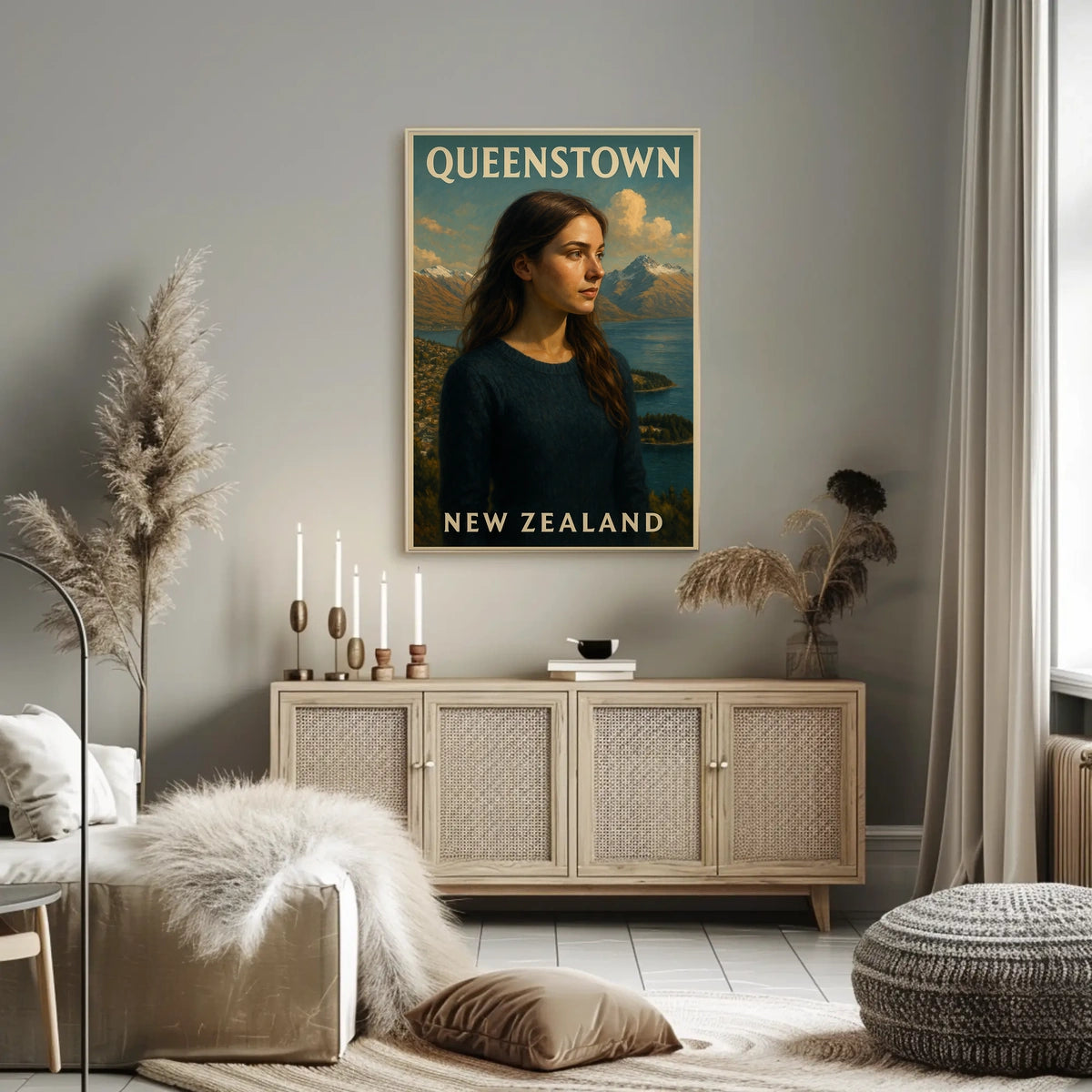 Queenstown, New Zealand Poster