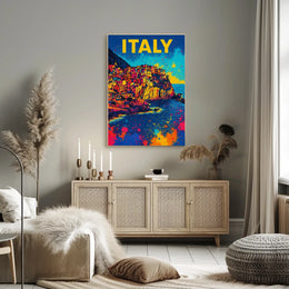 Vibrant Italy Poster