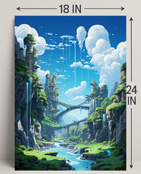 Enchanted Sky Bridges Poster
