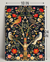 Enchanted Garden Tapestry William Morris Art Poster