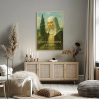 Saint Catherine Of Siena Poster