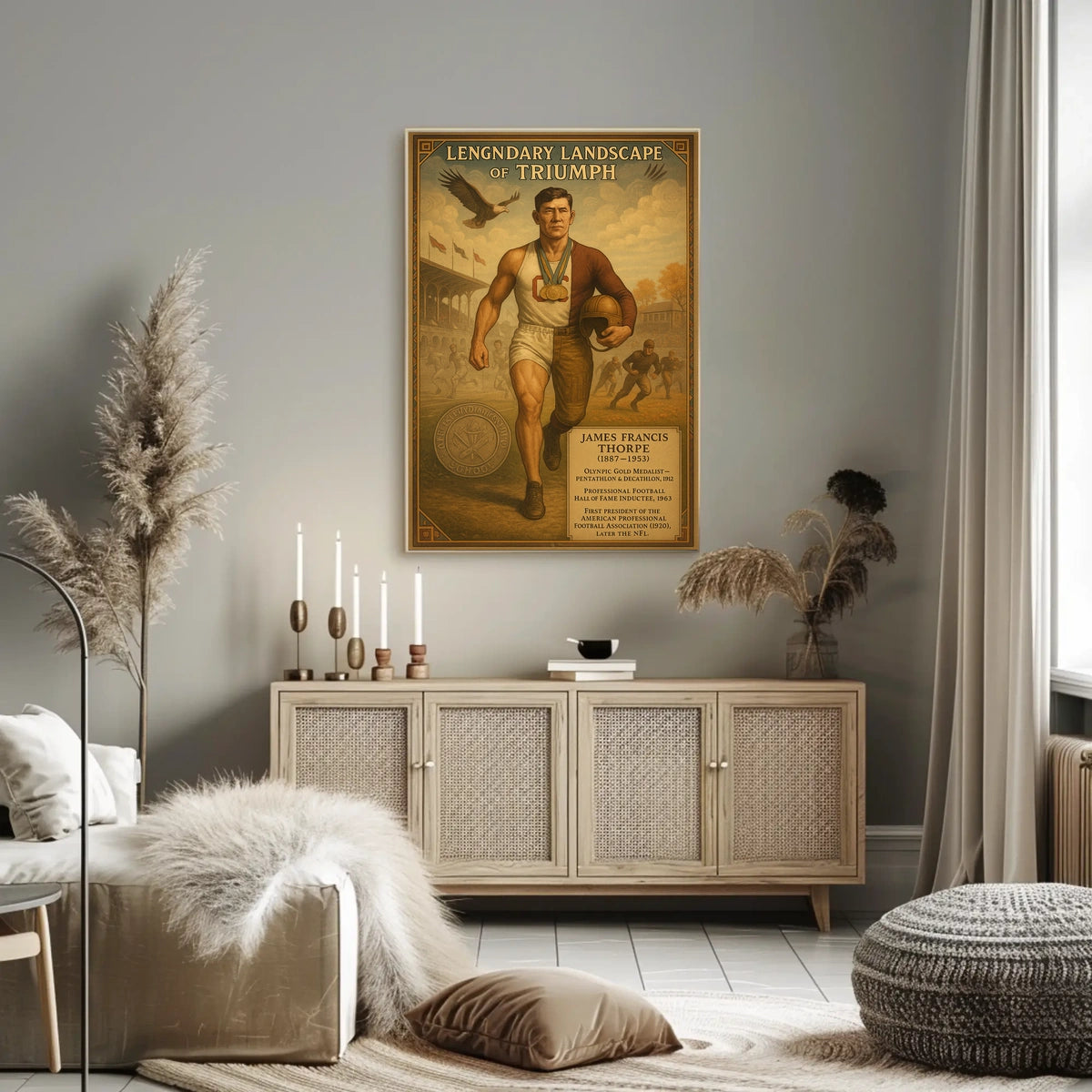 Legendary Landscape of Triumph Poster