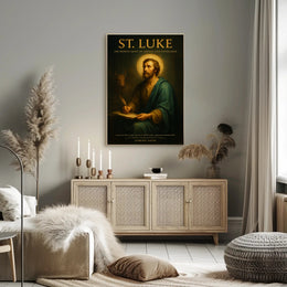 St. Luke Patron Saint Of Artists Poster PosterGoat