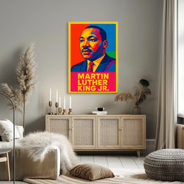 Martin Luther King Jr. Iconic Leader Poster
