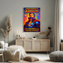 Chester A. Arthur 21st President Poster PosterGoat