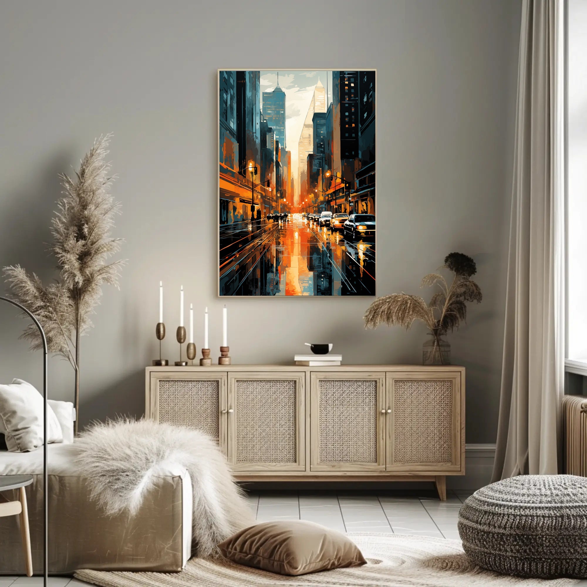 Urban Reflections Poster