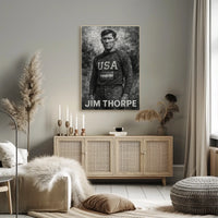 Jim Thorpe Athletic Icon Poster