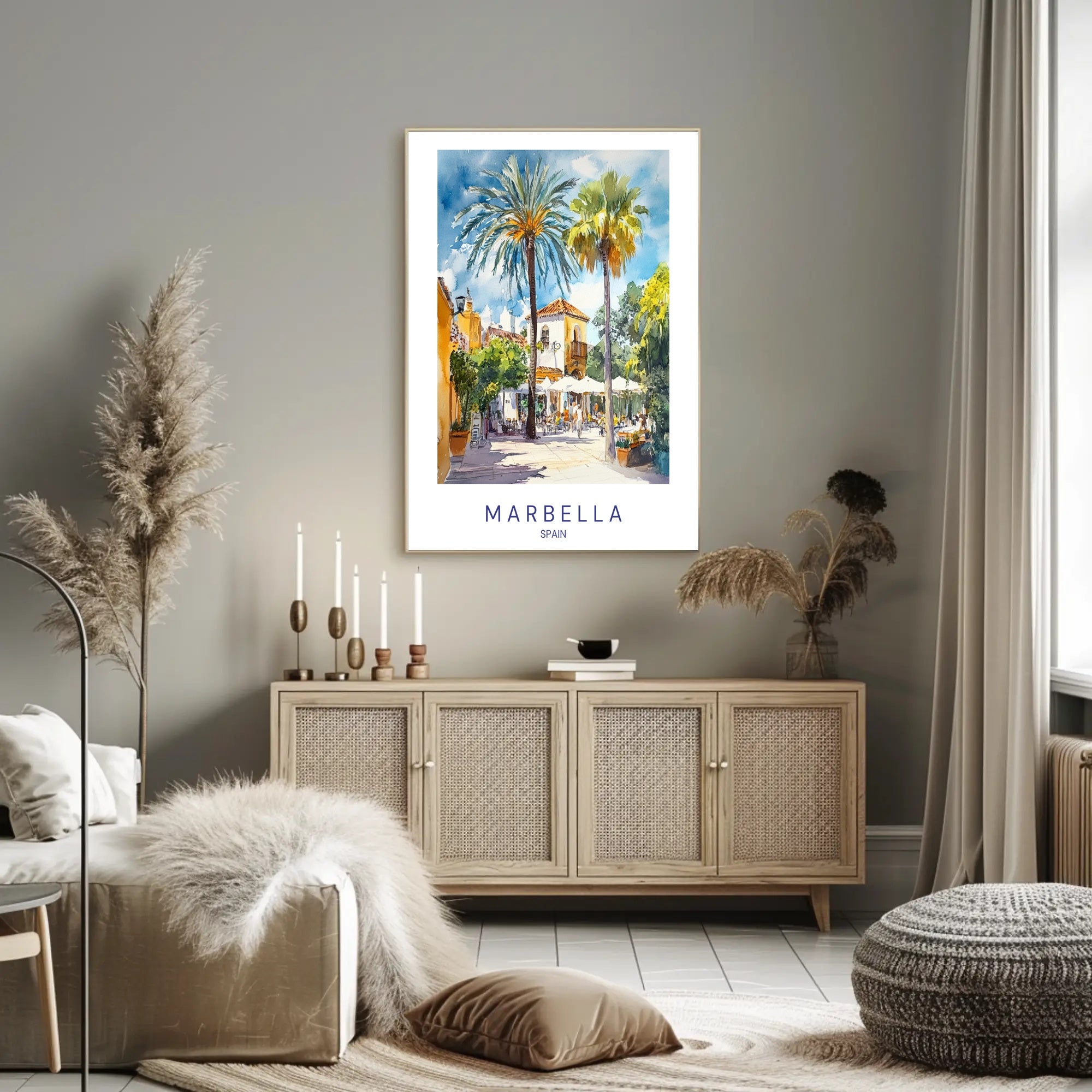 Marbella Charm Poster PosterGoat